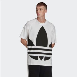 ADIDAS Trefoil Boxy Tee White Size XL